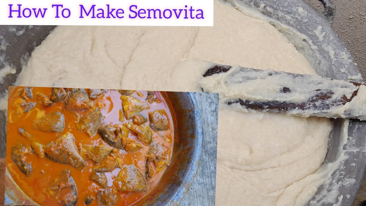 How To Make Semovita | Semovita for Party