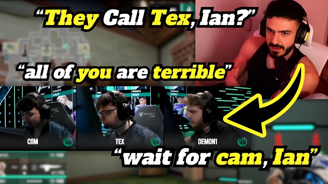 Tarik Reacts To LEV Players TILTING At LEV Tex After He Did This...