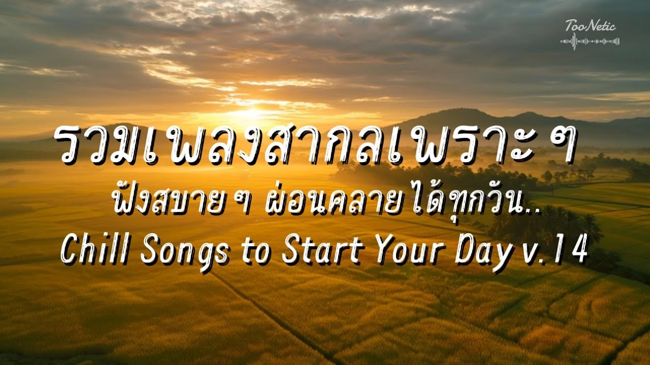 🎧Chill Songs to Start Your Day Vol.14 | รวมเพลงสากลเพราะๆ ฟังสบายๆ ผ่อนคลายได้ทุกวัน