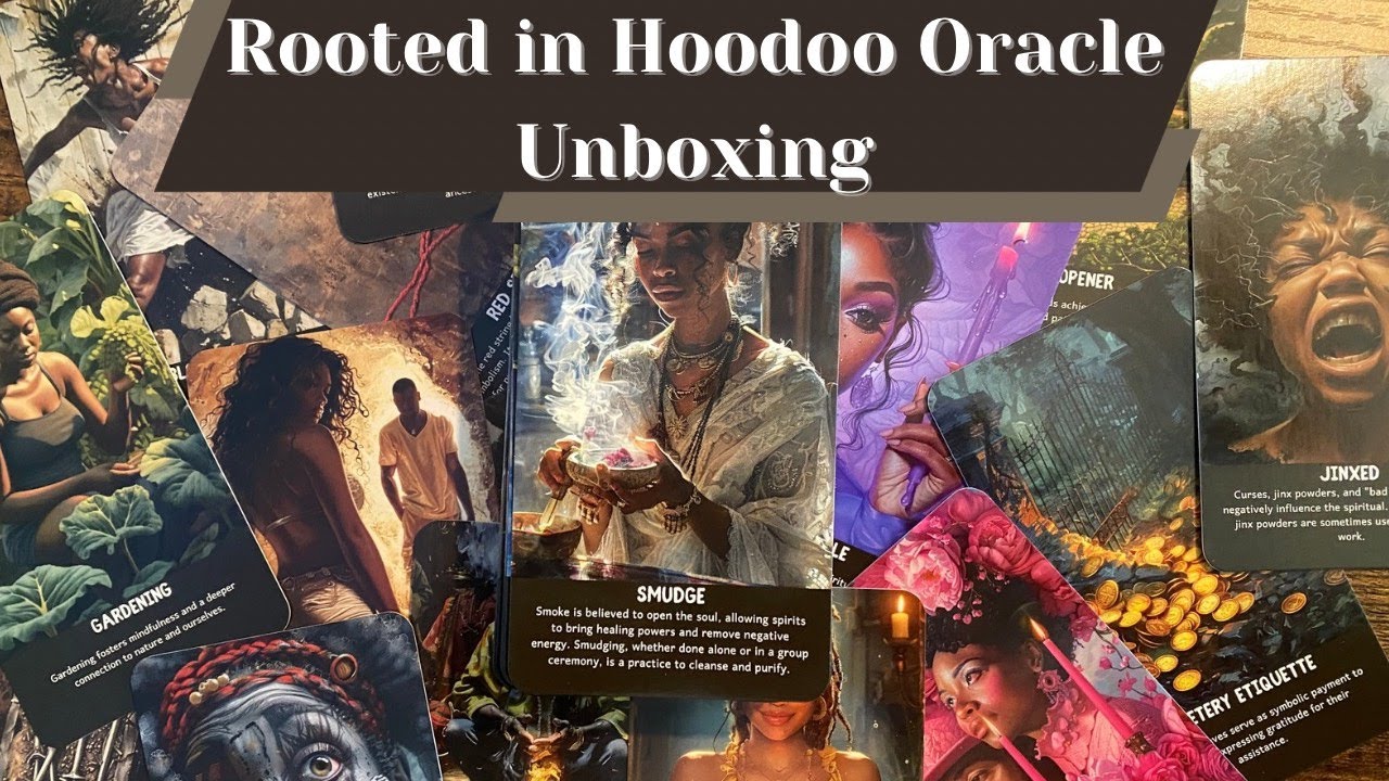 Rooted in Hoodoo Oracle Unboxing + Flipthrough