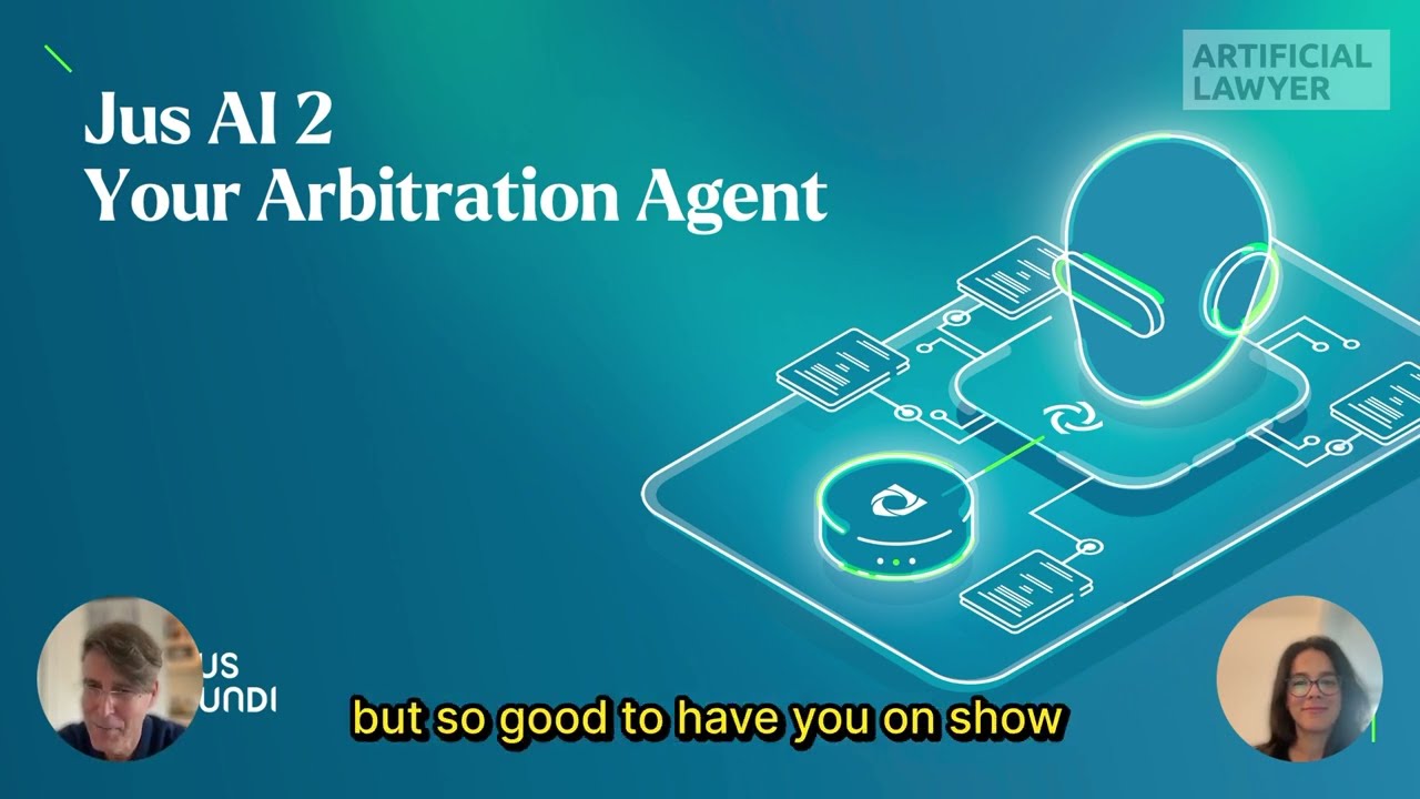 AL TV Product Walk Through: Jus Mundi - Jus AI 2 - Arbitration Agent