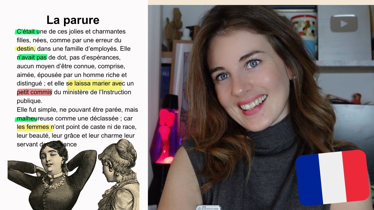 Advanced French Literature Lesson  / The Necklace by Maupassant