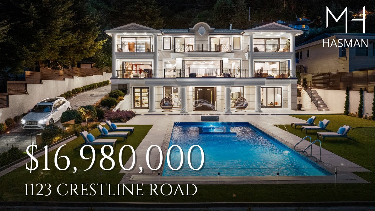 A Magnificent European Inspired Luxury Mansion in West Vancouver's Most Coveted British Properties