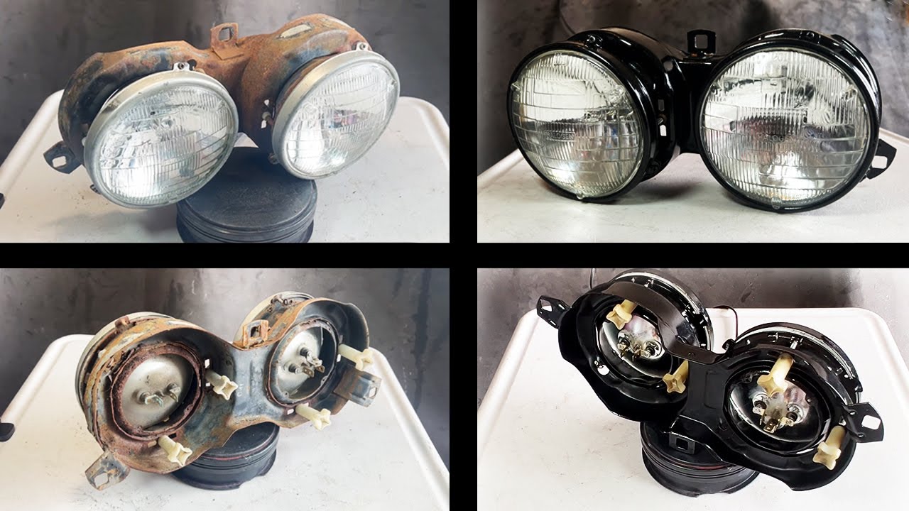 BMW E30 Headlights Restoration