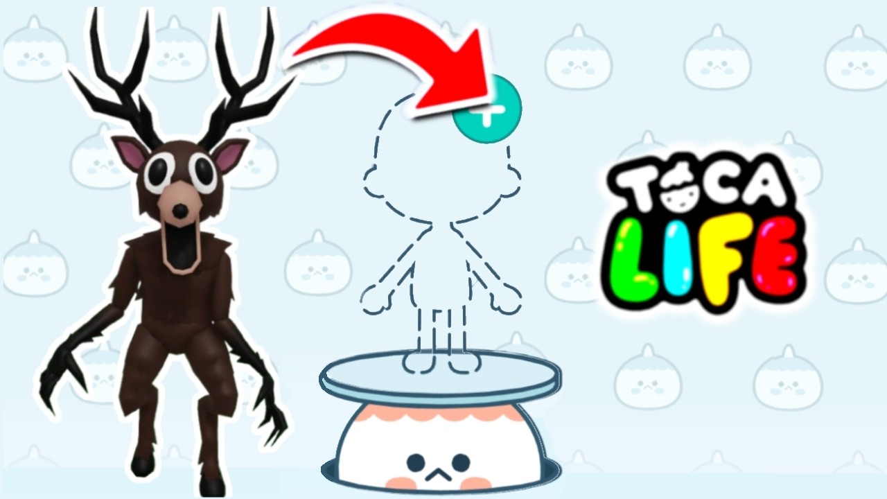 ОЛЕНЬ 99 НОЧЕЙ 🌲🦌 | Создание персонажа волшебного леса в TOCA BOCA