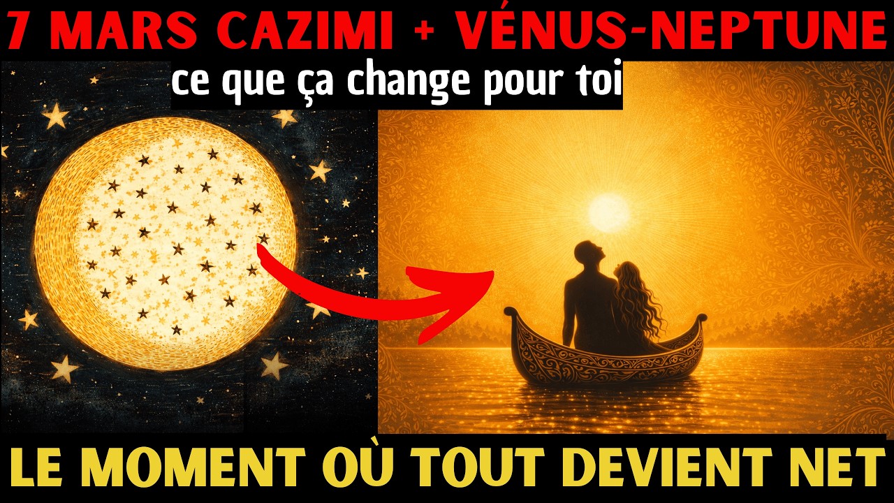 Cazimi + Vénus-Neptune le même jour : ce que ça change pour toi.