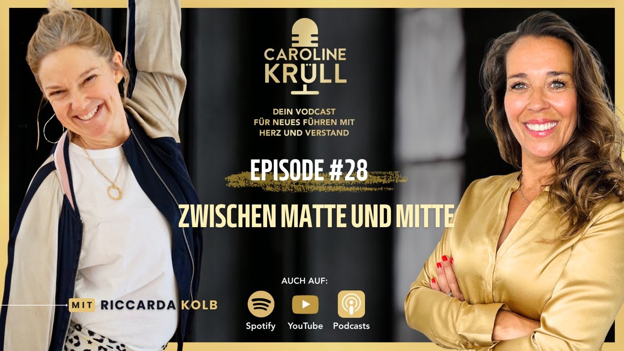 Zwischen Matte und Mitte! Schräg oder klar? Mit Riccarda Kolb, Founderin vom Yogastudio KarmaKarma