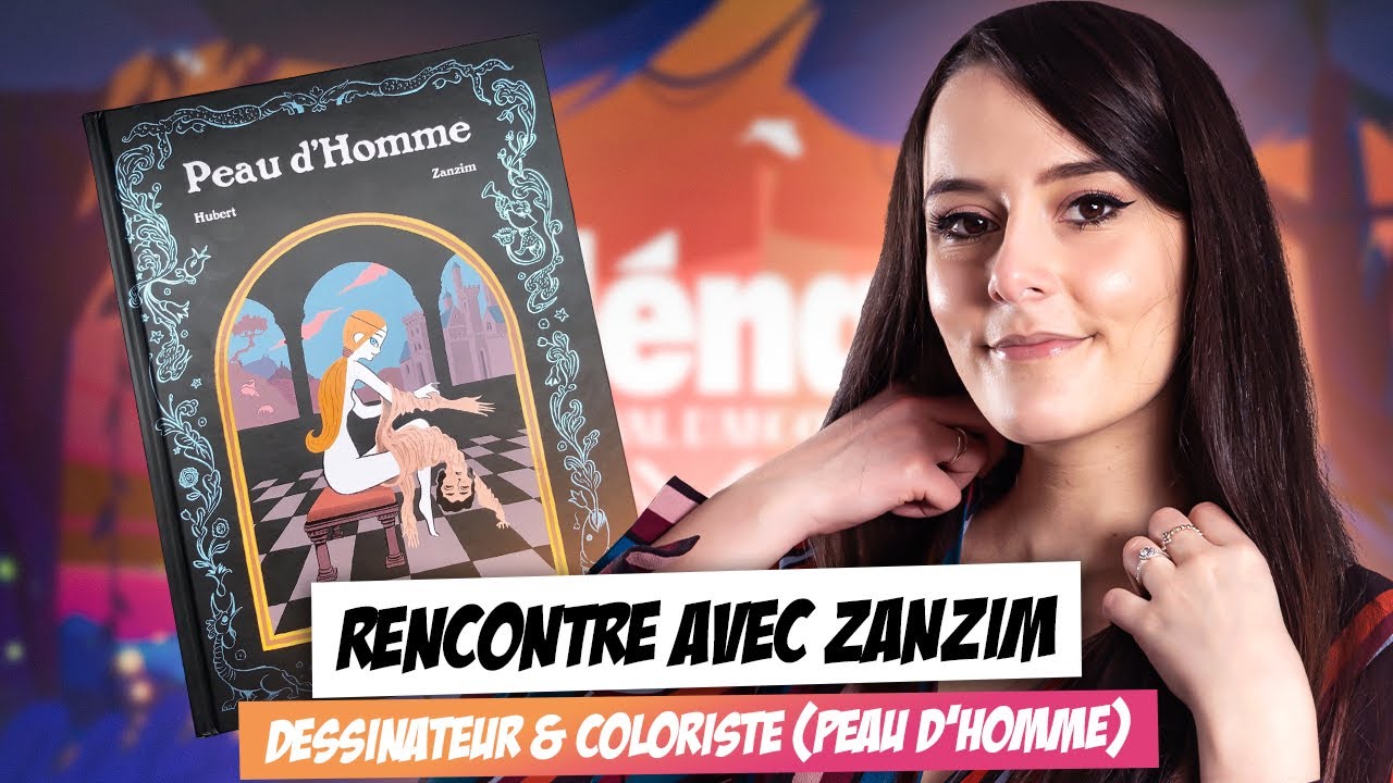 RENCONTRE AVEC ZANZIM POUR LA BD PEAU D'HOMME - ULTIA REPLAY 29/01/2023