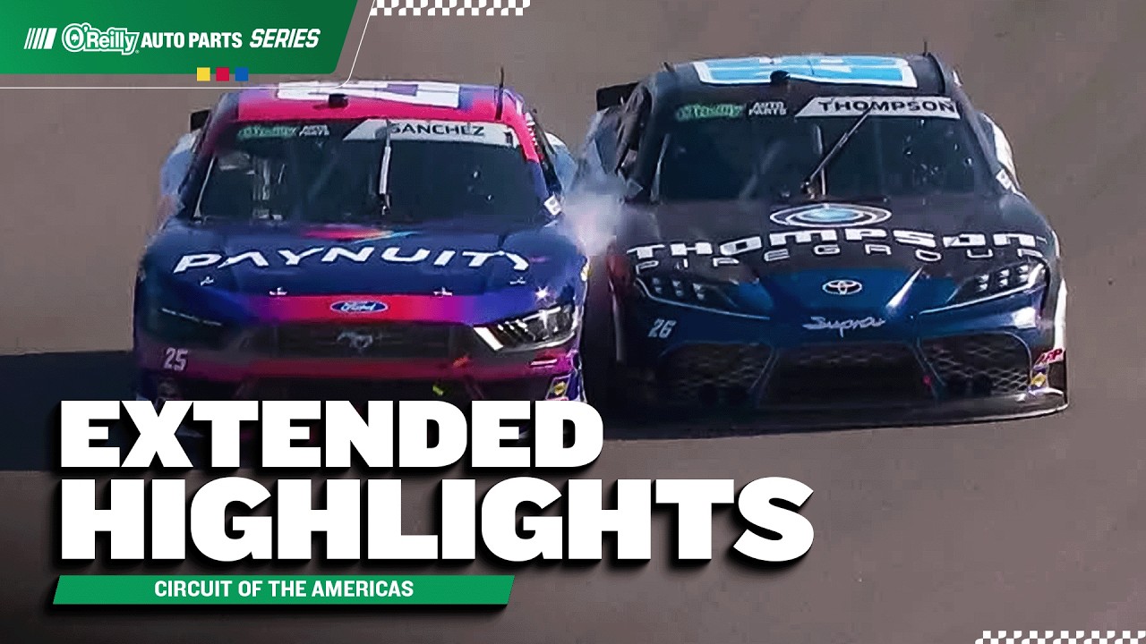 NASCAR O'Reilly Auto Parts Series Highlights | 2026 Circuit of the Americas