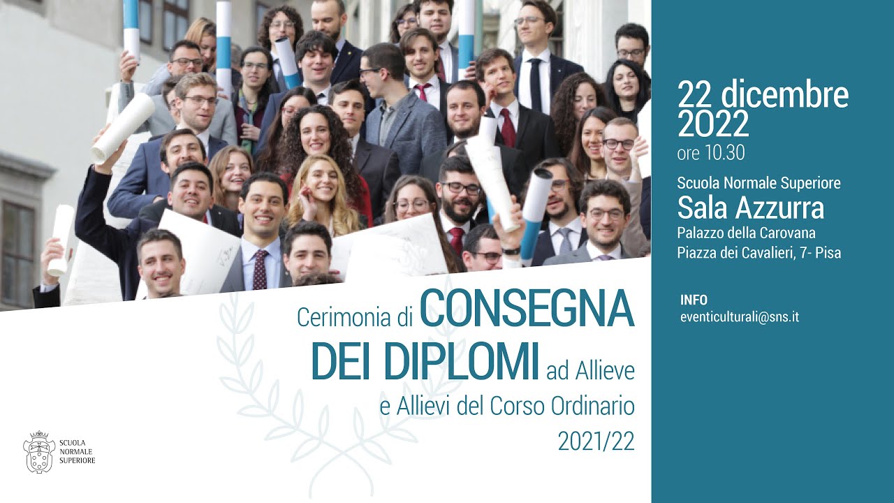Cerimonia di consegna dei diplomi - 22 dicembre 2022