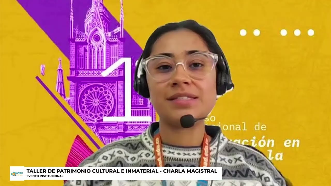 Taller de Patrimonio Cultural e Inmaterial - Charla Magistral