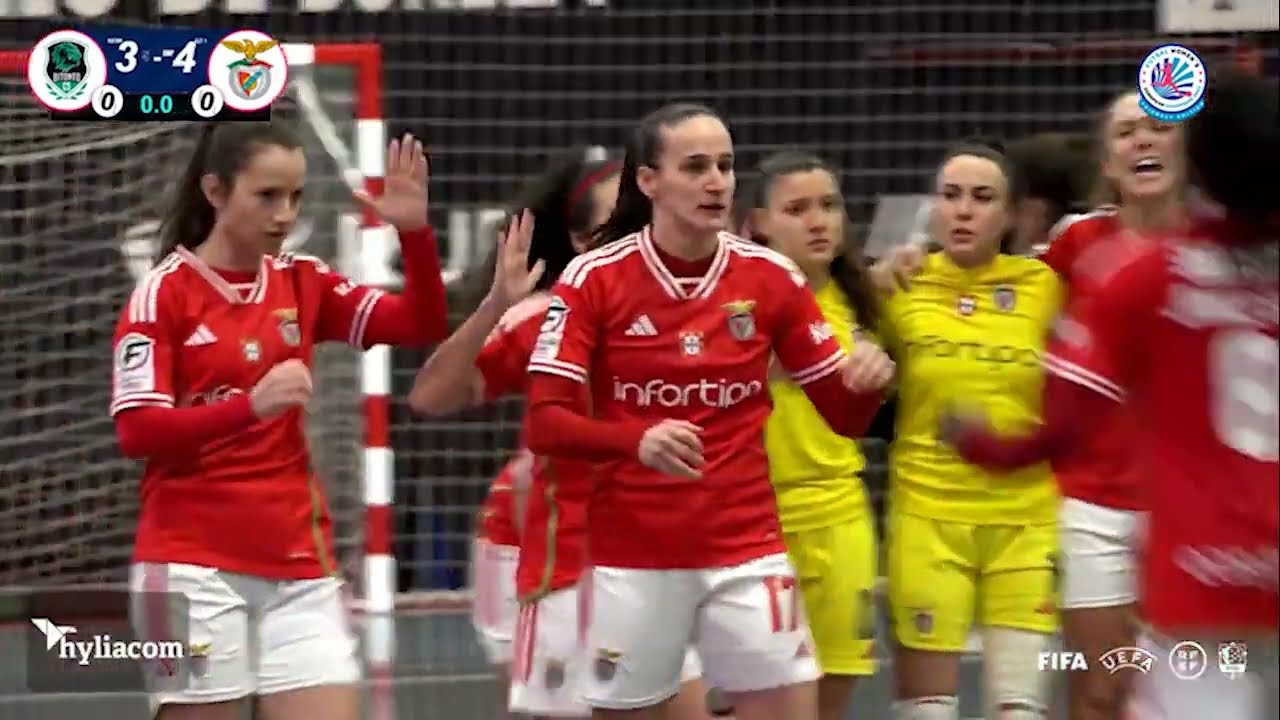 Tanda de penaltis Bitonto C5 Femminile (1-1)(4-5) SL Benfica - Futsal WEC 2023 - Final