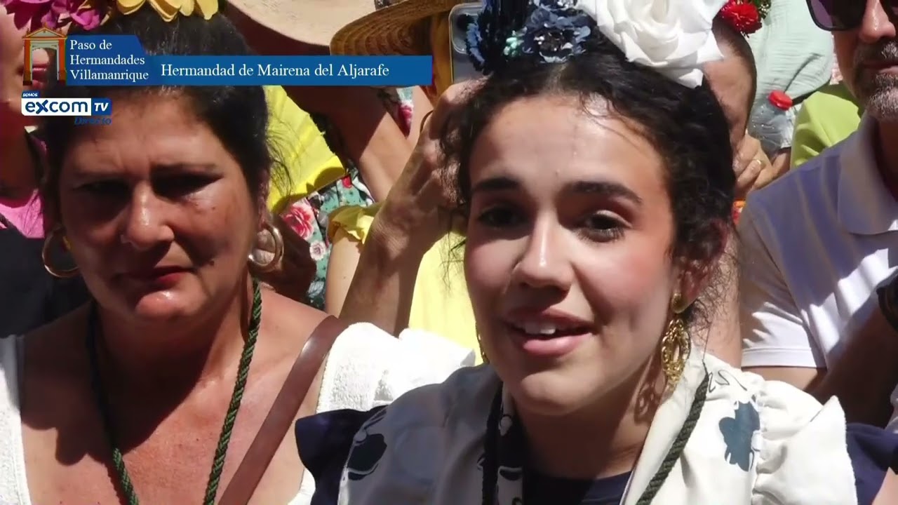 HERMANDAD DEL ROCIO DE MAIRENA DEL ALJARAFE. ROCIo 2025. VILLAMANRIQUE