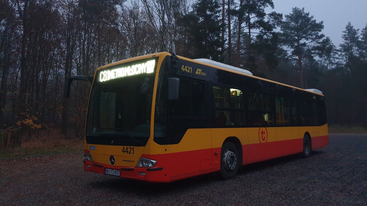 Przejazd: Mercedes-Benz Conecto LF #4421 MZA Warszawa Linia C81