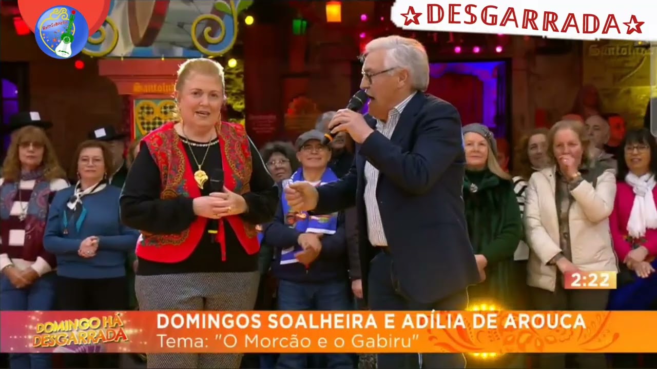 O Morc&atilde;o e o Gabir&uacute; 🌶Escaldante 💥Desgarrada Ad&iacute;lia de Arouca & Domingos da Soalheira