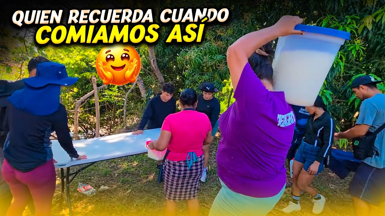 La Mexicana nos llevó la comida hasta el lugar donde estábamos. Chepe fue descubierto