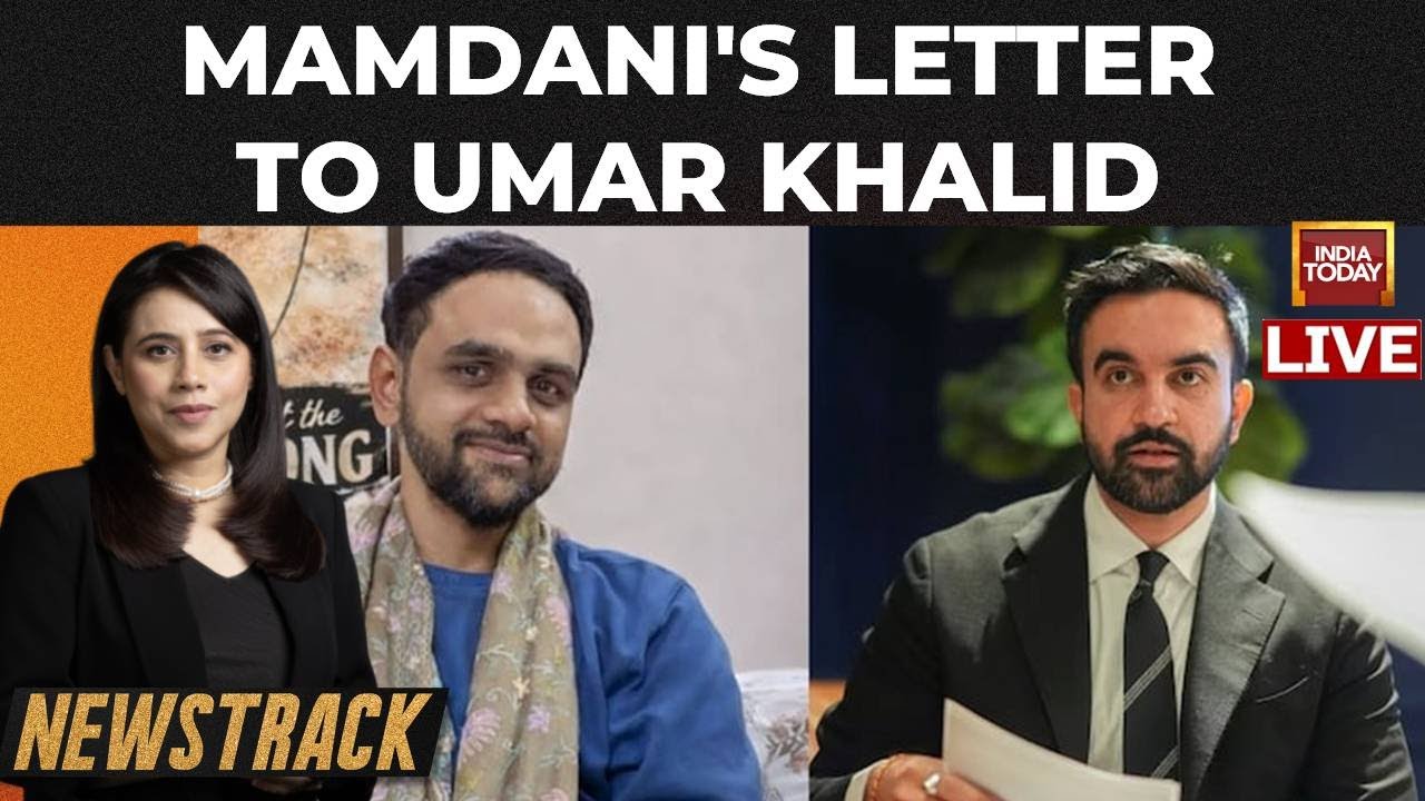 News Track With Marya Shakil | We Are All Thinking Of You: Zohran Mamdani Writes To Umar Khalid