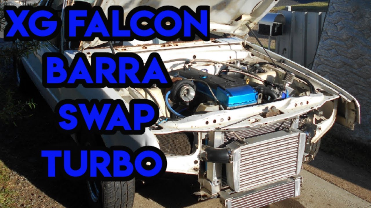 How I Barra Swapped my Ford XG Falcon and then turbo upgraded the N/A barra engine