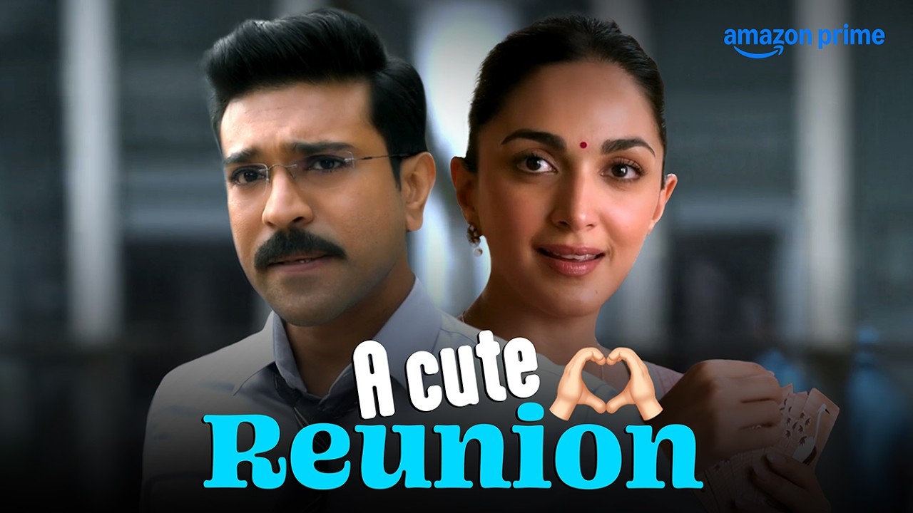 Ram Charan and Kiara Advani's Cute ROMANTIC Moment From Game Changer | Prime Video India