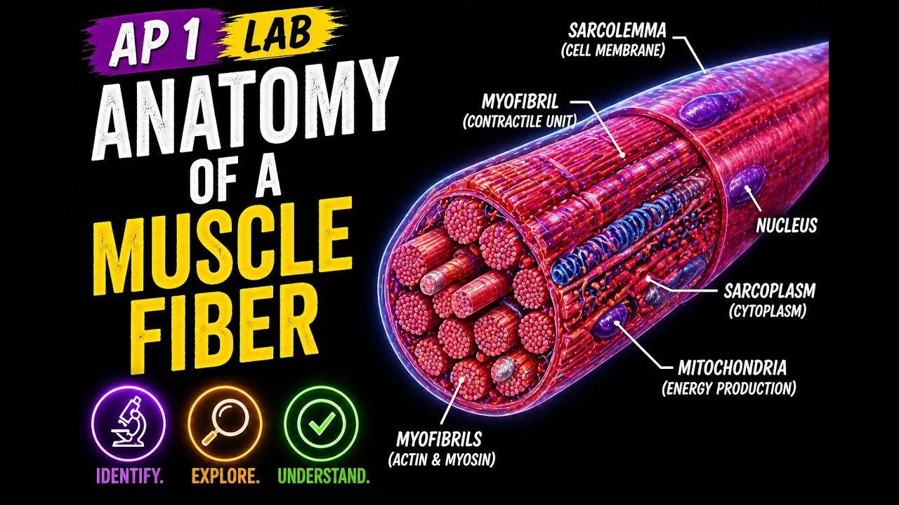Anatomy of a Muscle Fiber