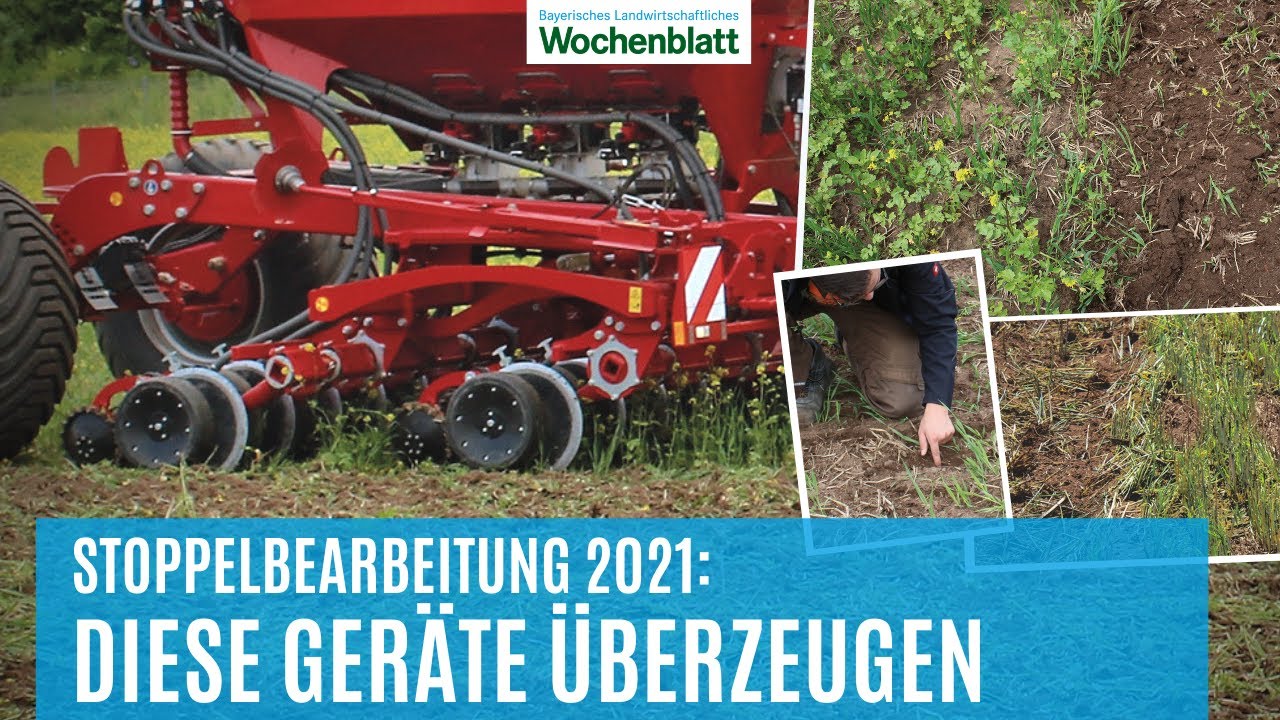 Stoppelbearbeitung nach der Ernte | Landtechnik & Landmaschinen im Test