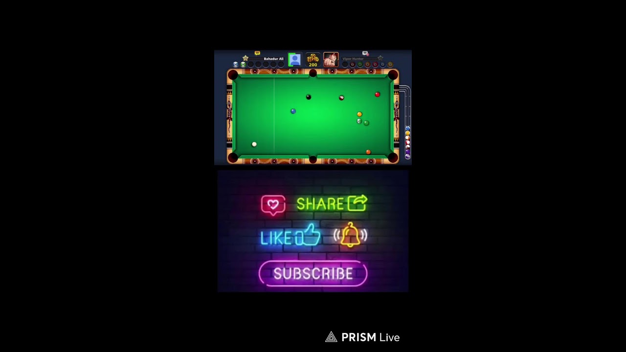 I AM BACK 8 BAL POOL TRICK SHORT😨😱