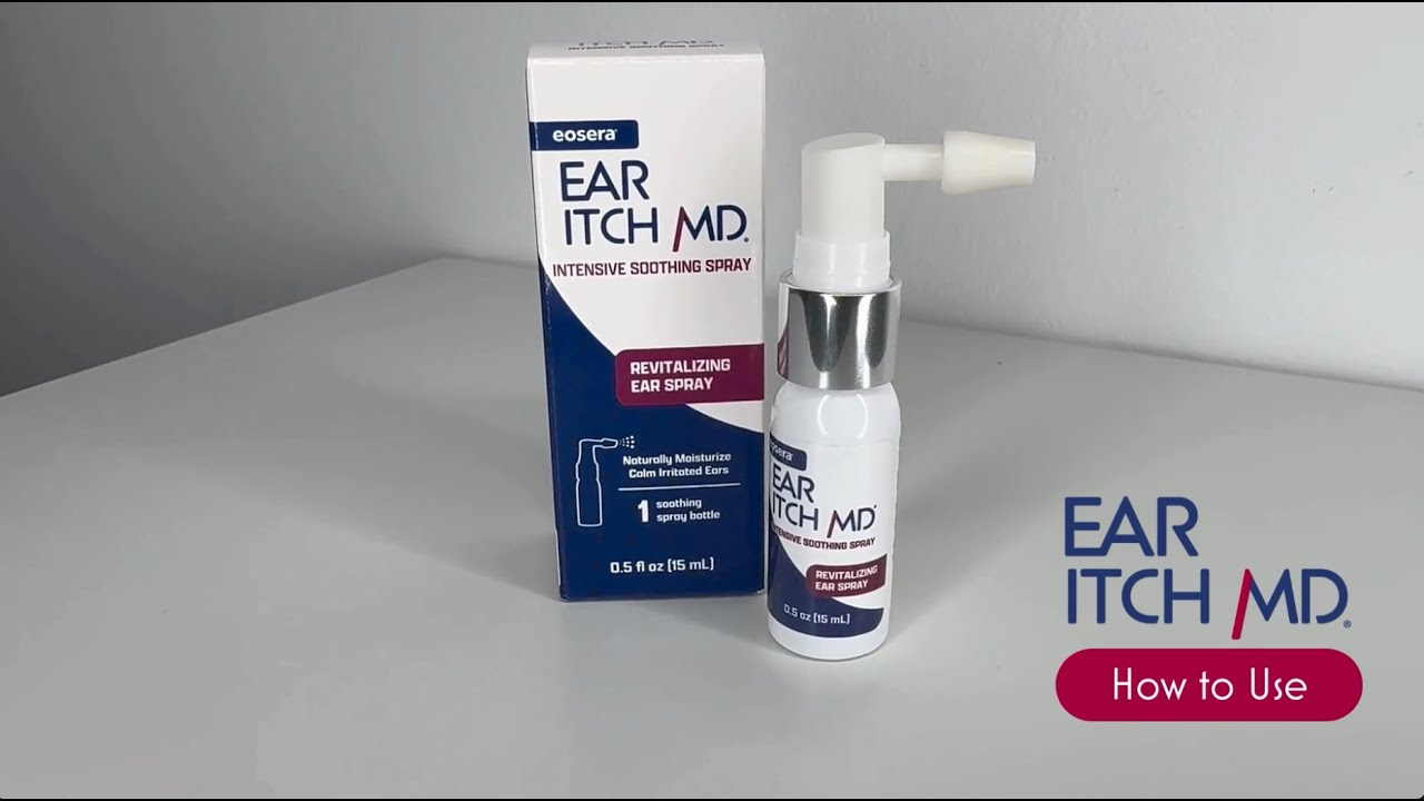 How to Use eosera&reg; EAR ITCH MD&reg; Intensive Soothing Spray