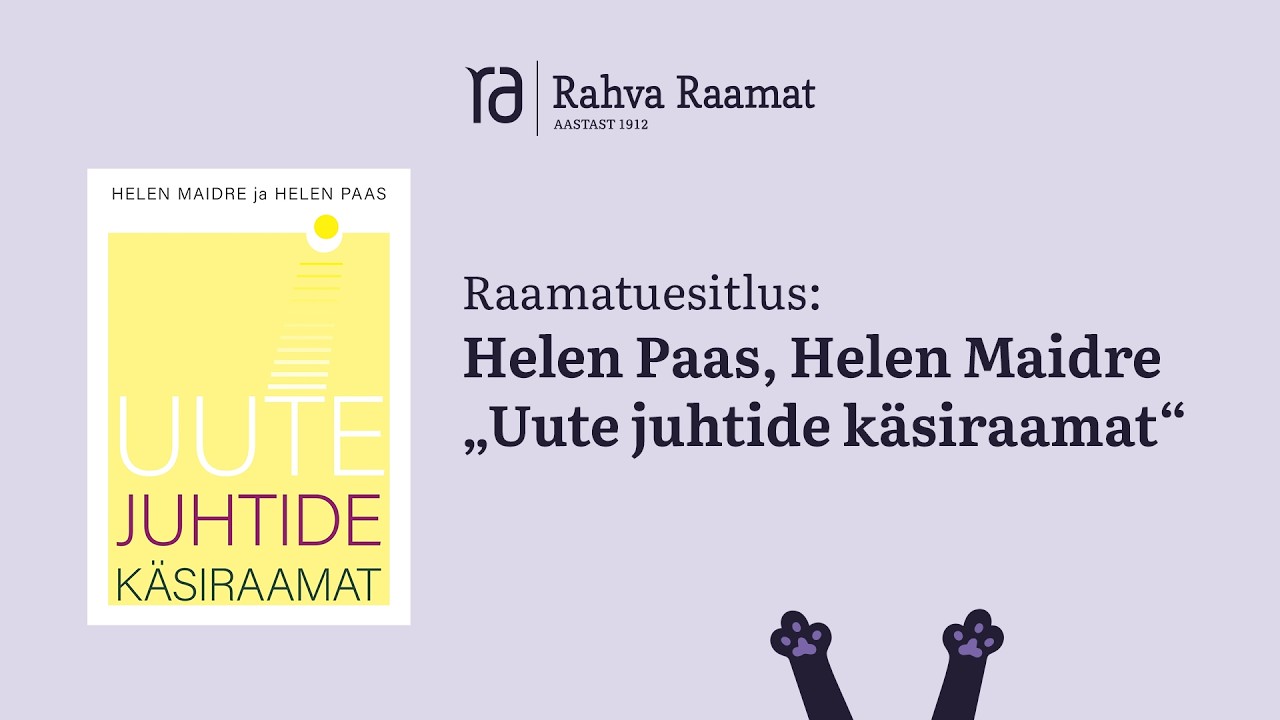 Helen Maidre ja Helen Paasi raamatu 