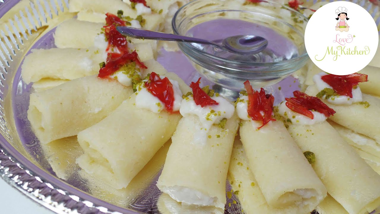 Rezept - Halawet el jibn - libanesische S&uuml;&szlig;speise - lebanese sweet - 7alawet el jibn - حلاوة الجبن