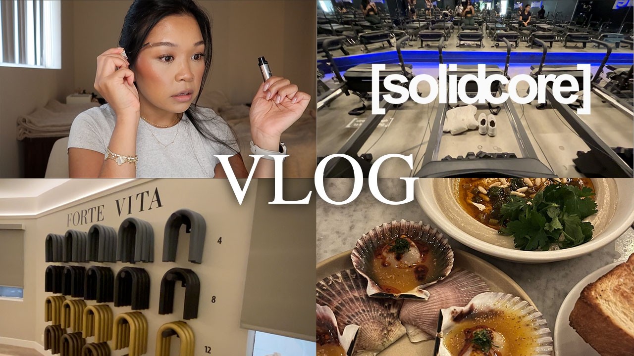 VLOG | dinner @ saffys, 3 workouts in 1 day, sephora sale recs, & why I stopped going to megaformer
