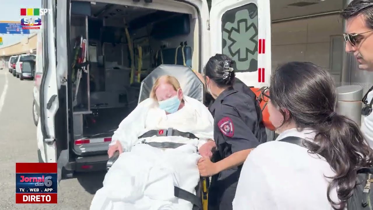 EXCLUSIVO | LADY BETTY GRAFSTEIN CHEGOU ESTA TARDE A NEWARK NOS EUA | SPT TV SIC INTERNACIONAL