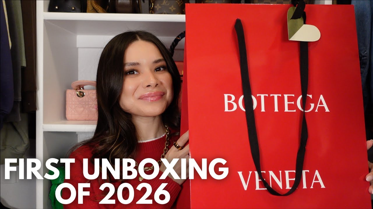 FIRST UNBOXING OF 2026 + bottega's valentines collection recap