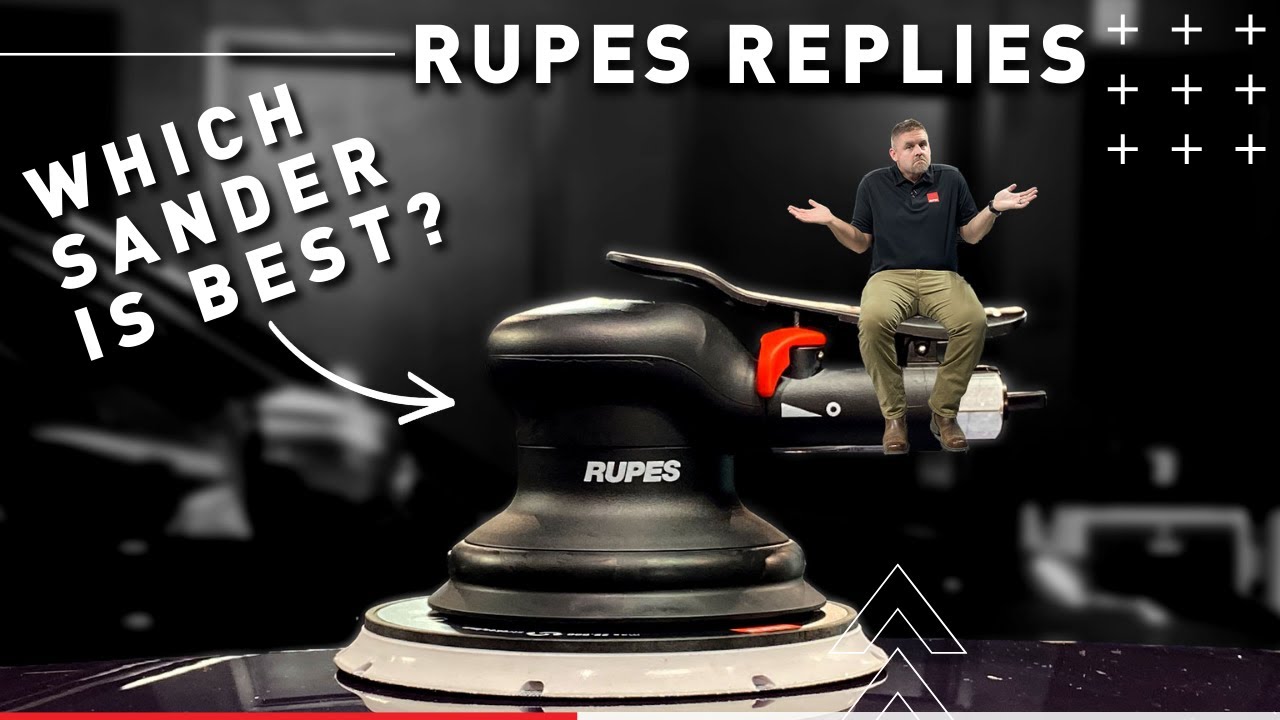 Skorpio Pneumatic Sanders - [RUPES Replies - Season 02 Episode 03]