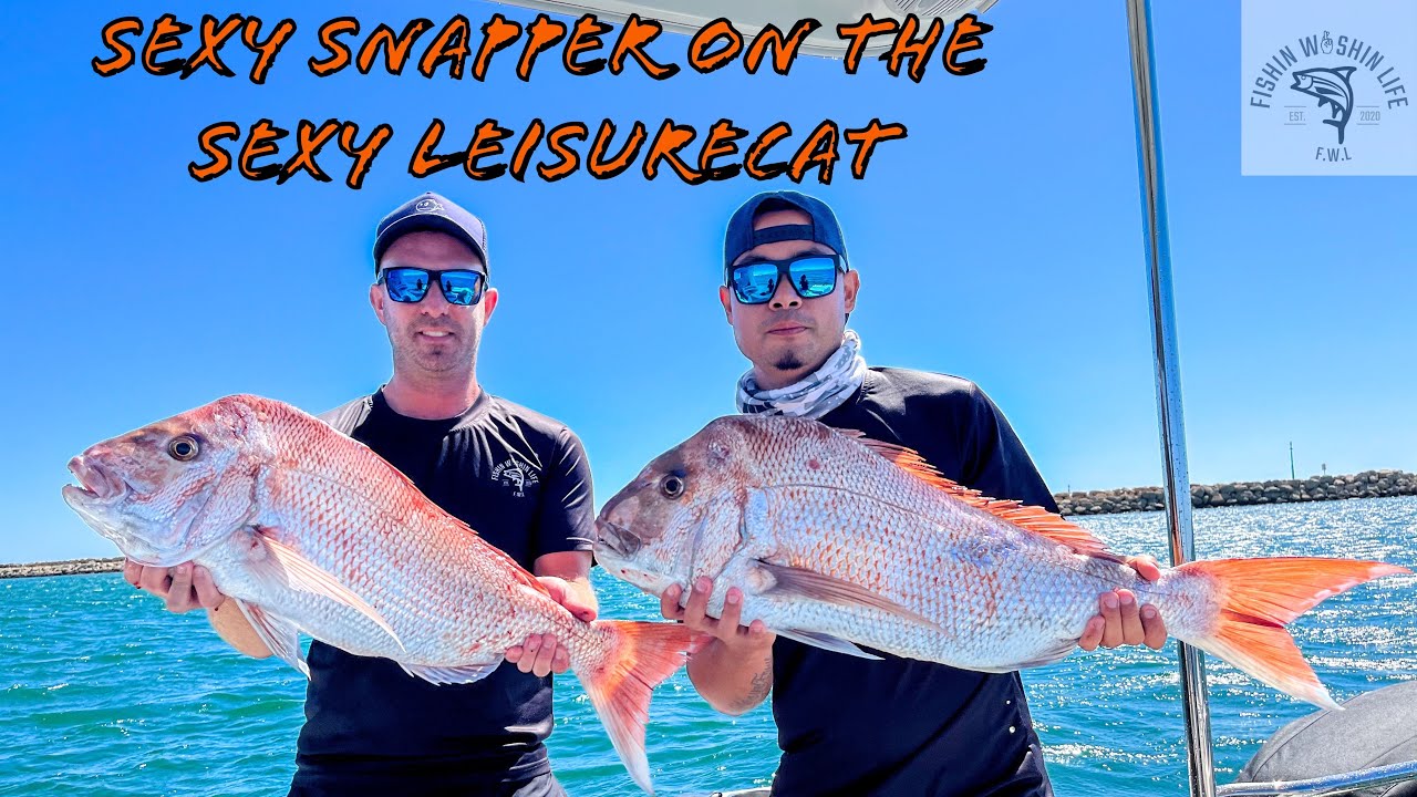 EP64 FIRST PINK SNAPPER ON NEW LEISURECAT GAMEFISHER 7000 off Rottnest island + FULL BOAT REVIEW