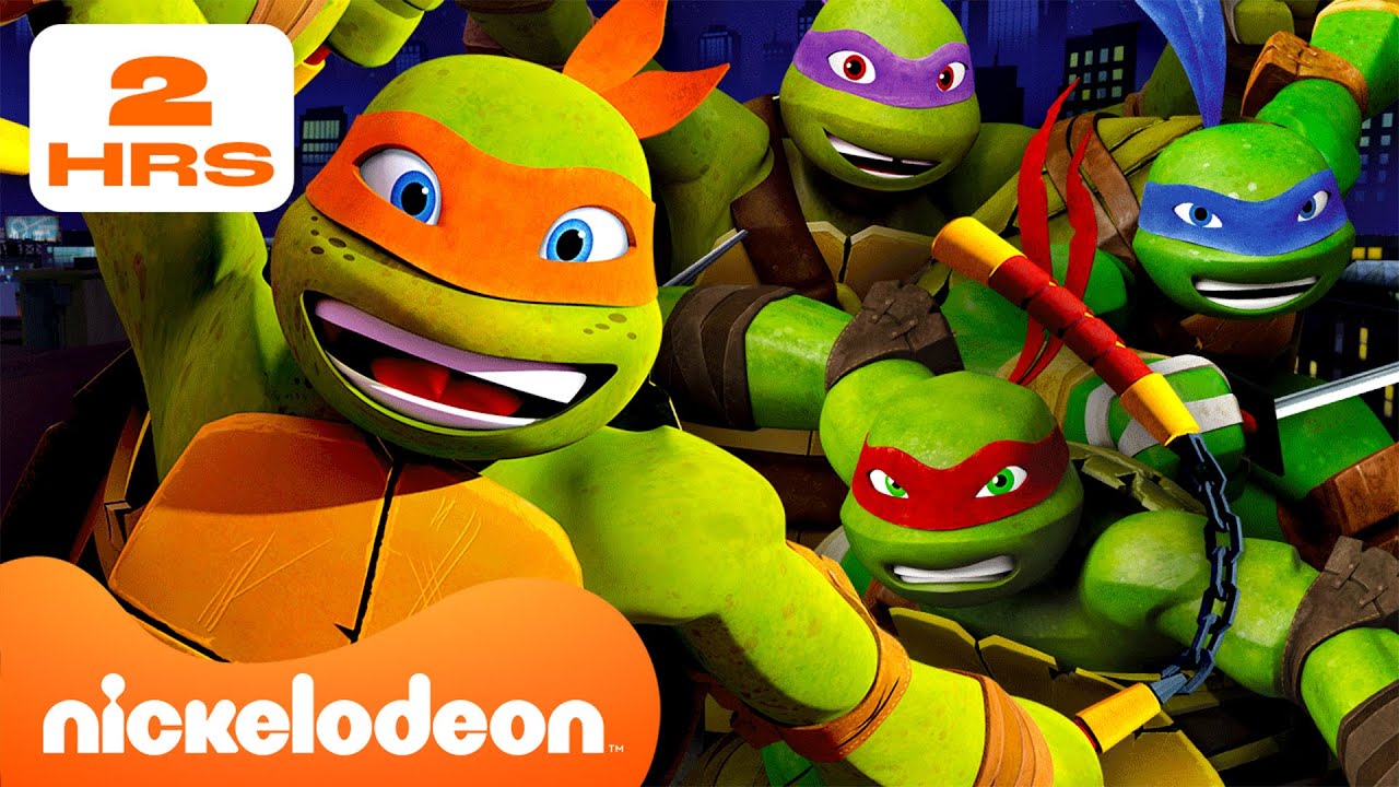 TMNT | Dwie godziny najlepszych walk Mikey'ego z odcinków 1. i 2. sezonu! 🟠 | Nickelodeon Polska