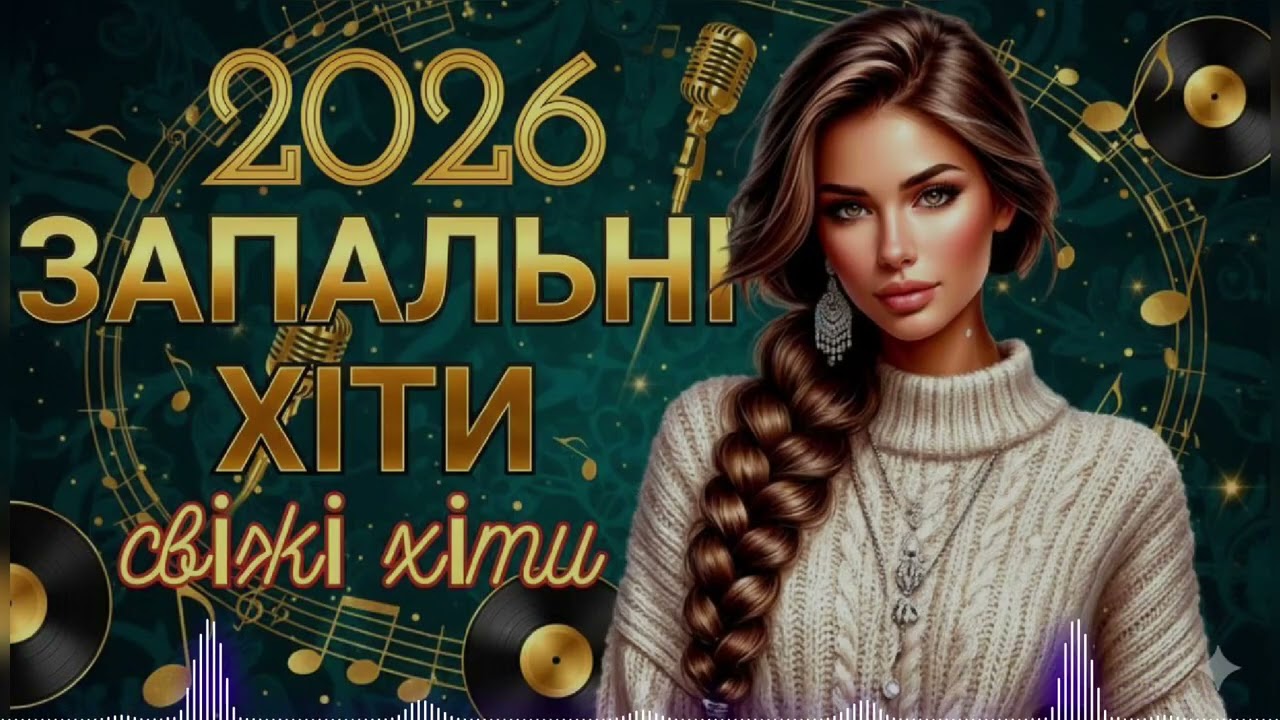 💃ЗАПАЛЬНІ ХІТИ 2026! СВІЖІ ПІСНІ 2026!
