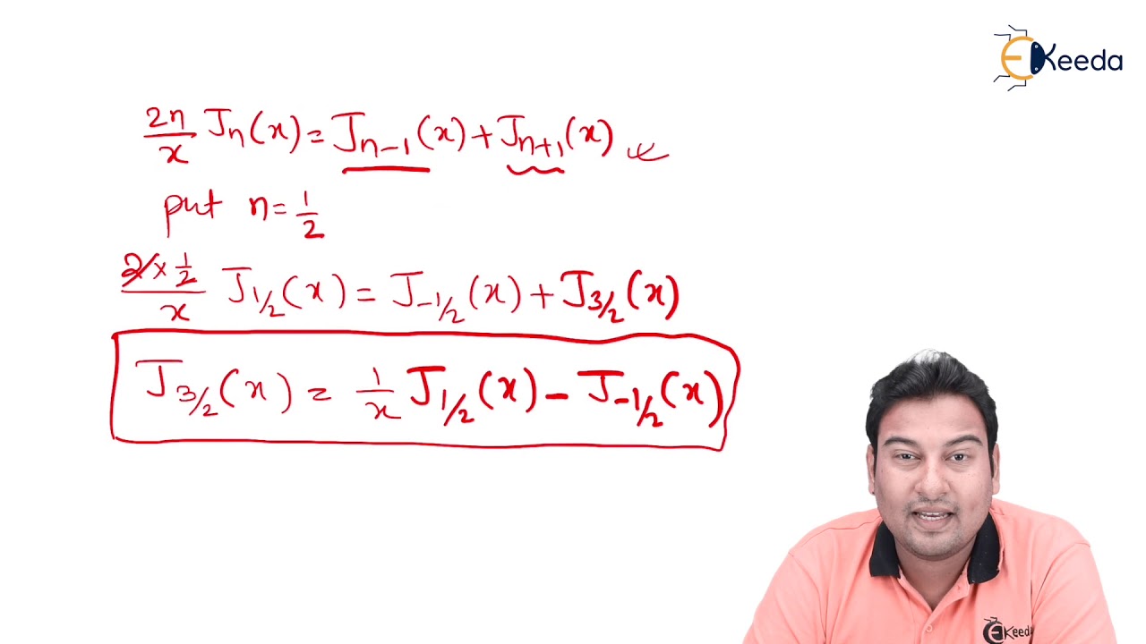 Bessel Function Problem 4 - Bessel Function - Engineering Mathematics 3