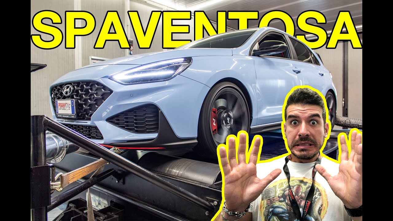 HYUNDAI i30N SPAVENTOSA FA TREMARE LE TEDESCHE! ALTE PERFORMANCE CON CENTRALINA E OPF OFF