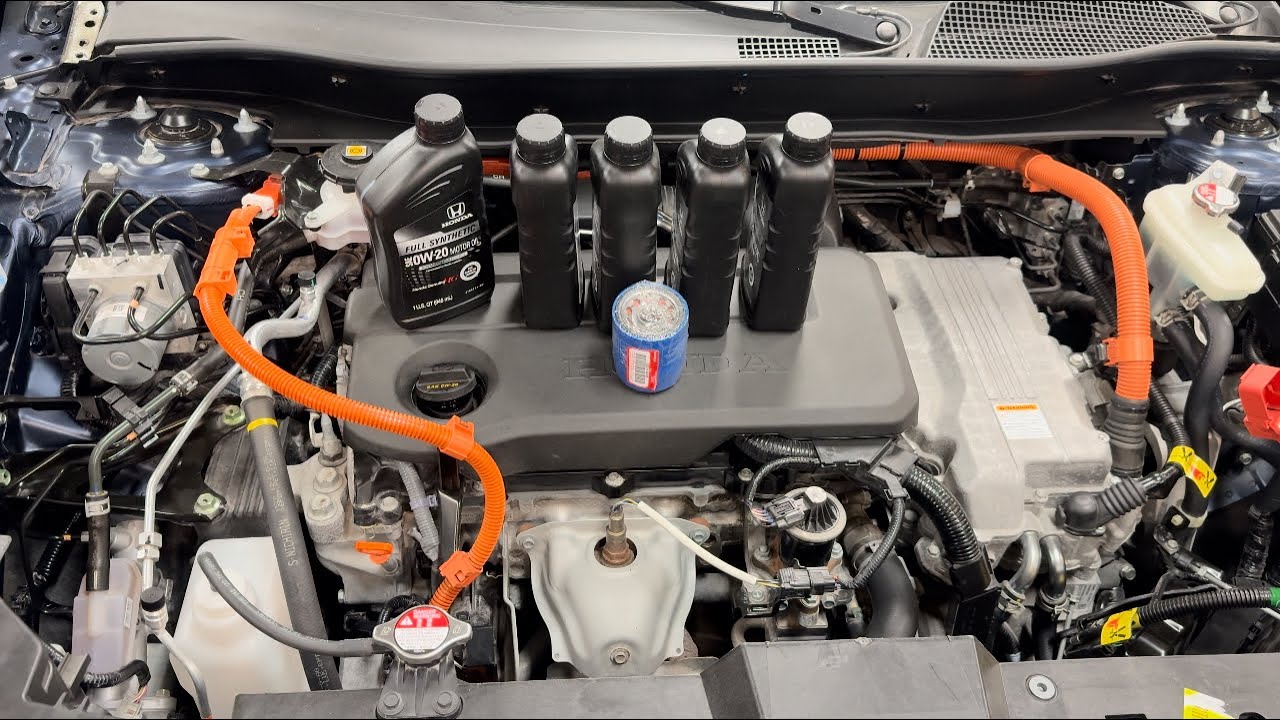 How to Change the Oil & Filter on a 2023–2024 Honda CR-V Hybrid