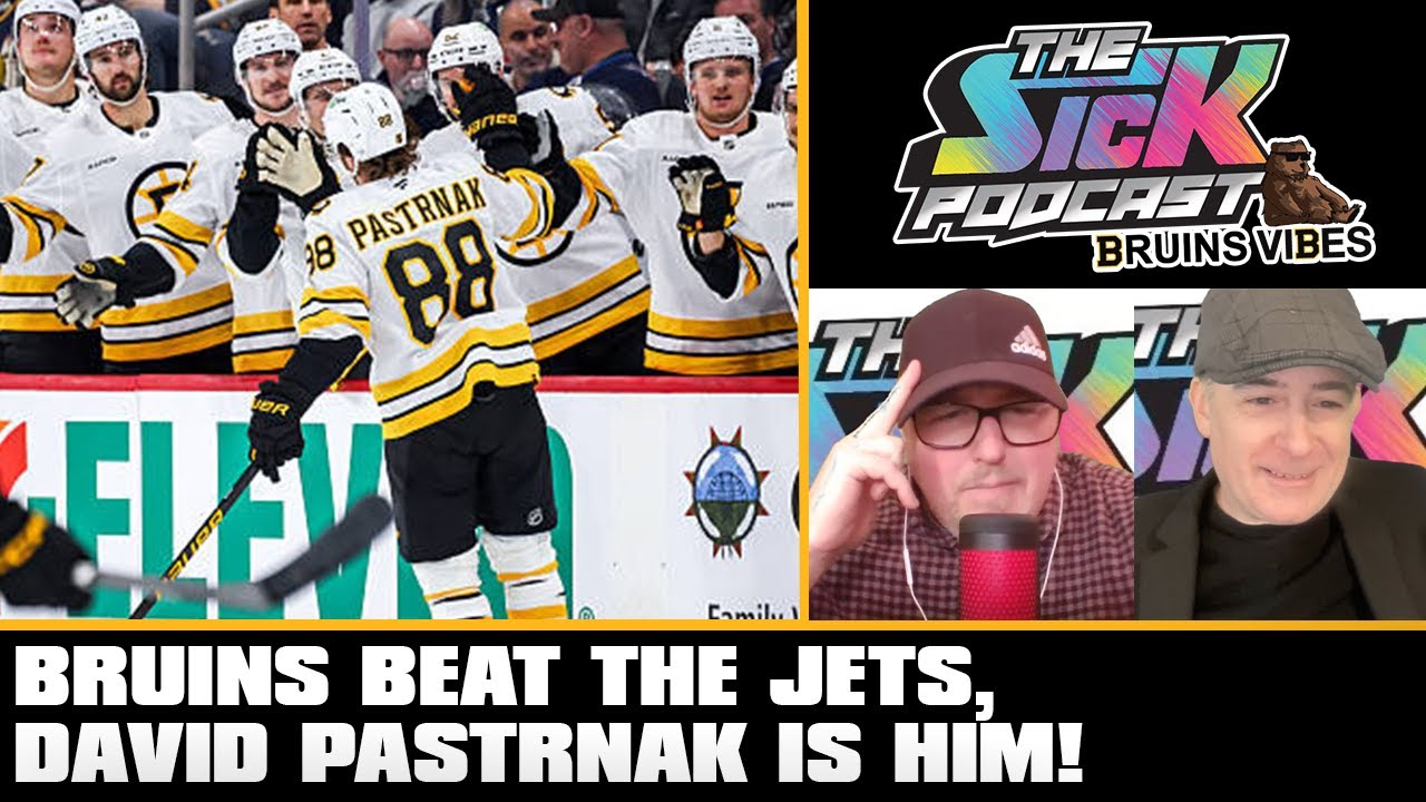 Bruins Beat The Jets, David Pastrnak Is HIM! - Bruins Vibes #24