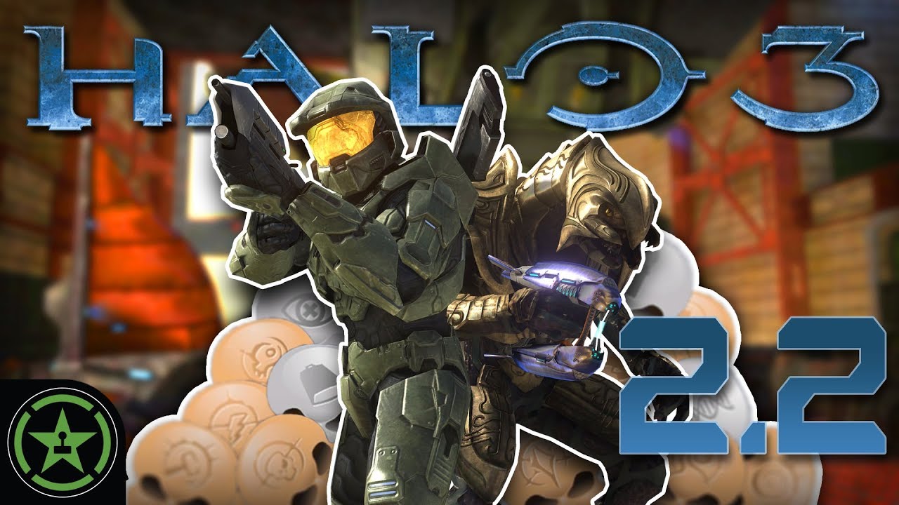 BRUTES IN THE BATHROOM - Halo 3: LASO Part 2.2 | Let's Play