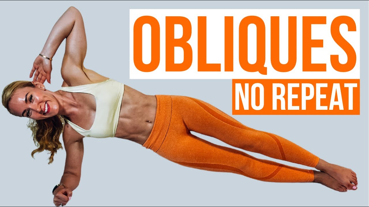 15 Min Obliques & Abs Workout at Home | No Equipment | No Repeats