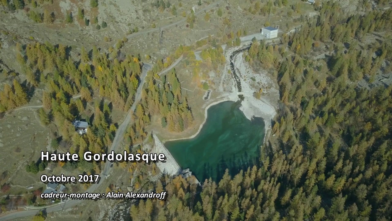 Gordolasque l'Automne film&eacute; avec un drone