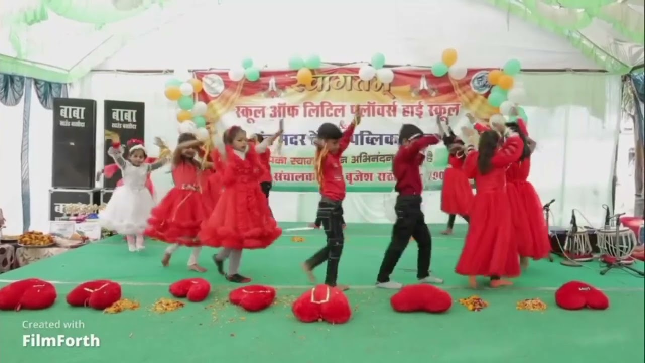 Welcome song little students dance 
