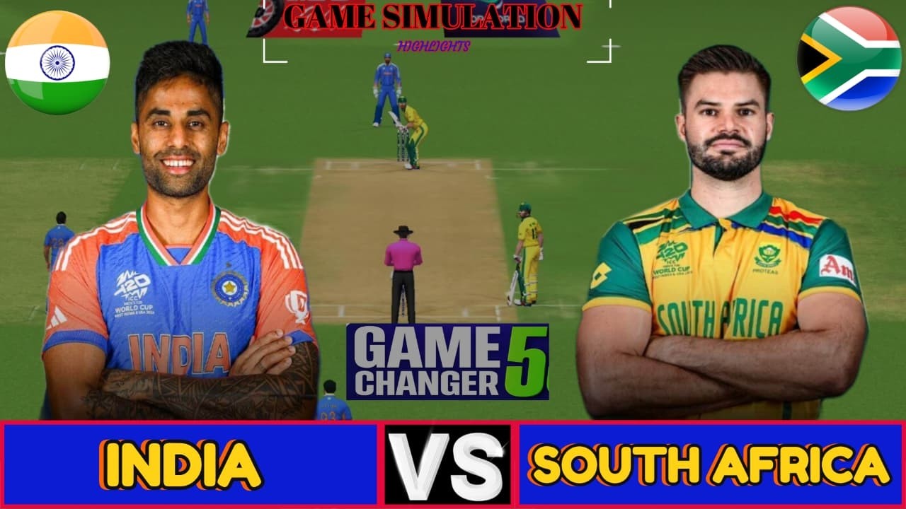 India vs South Africa T20 WC 2026 Highlights in Game Changer 5 // IND vs SA #indvssa #t20wc #savsind