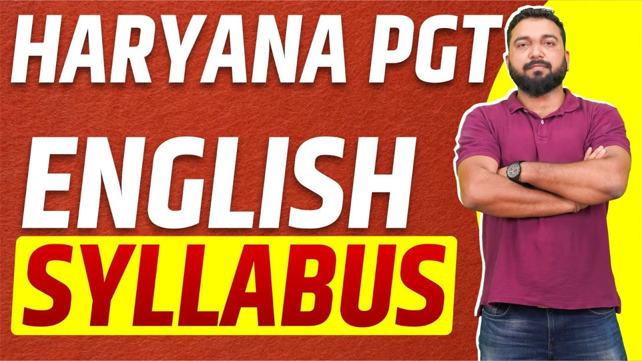 What is Haryana HPSC PGT English Syllabus 2024 and New Exam Pattern ? Join The Crash Course Now !