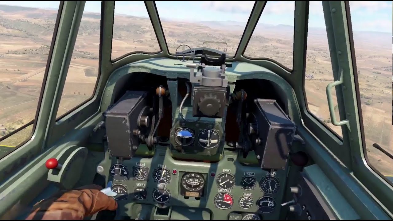 Бой на Mitsubishi A6M3 model 22 Ko Zero в VR шлеме в War Thunder. СБ режим.