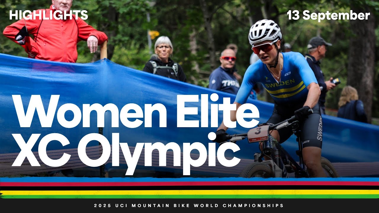 Women Elite XCO Highlights | 2025 UCI Mountain Bike World Championships | Tissot