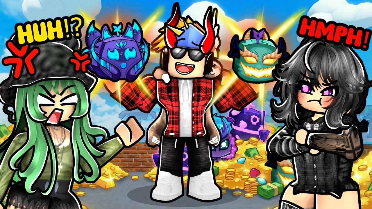 He Fell In LOVE With FAMOUS Girls.. And This HAPPENED! (Roblox Blox Fruits)