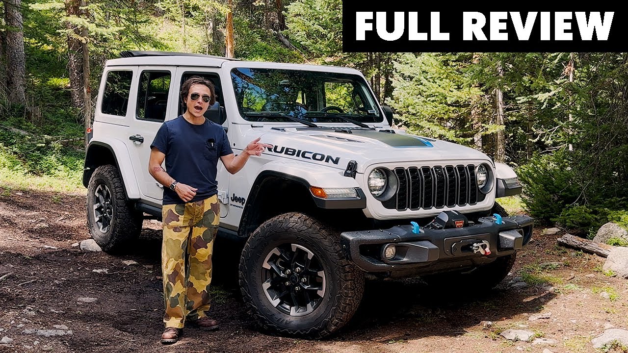 The Jeep Wrangler 4xe Might be Peak Off-Roading
